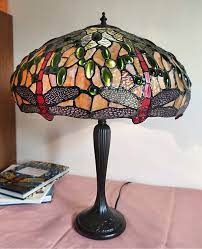 lampada da tavolo tiffany originale