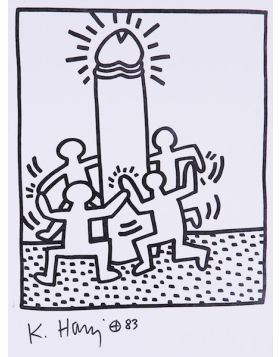 keith haring disegni
