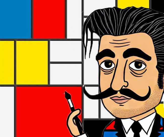 quadri di mondrian