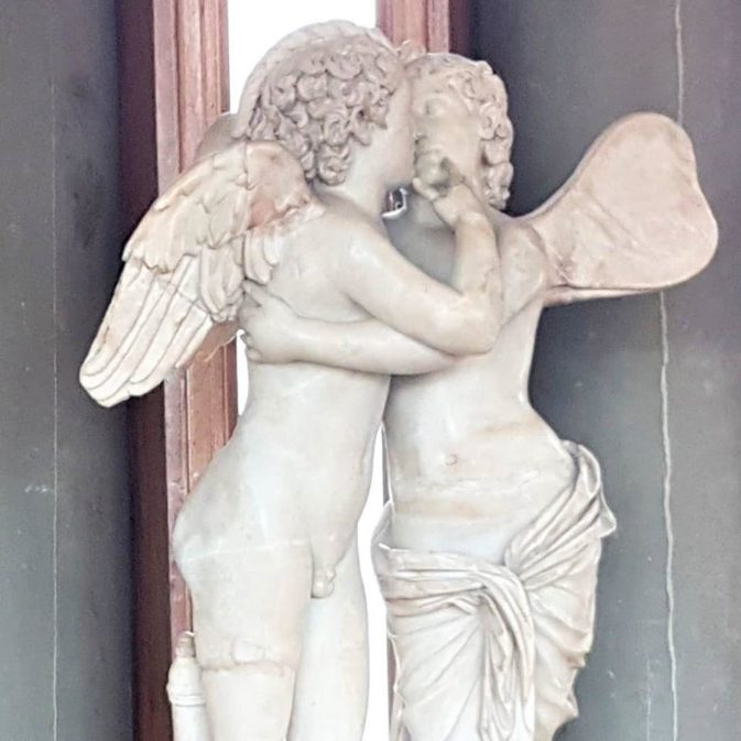 amore e psiche scultura