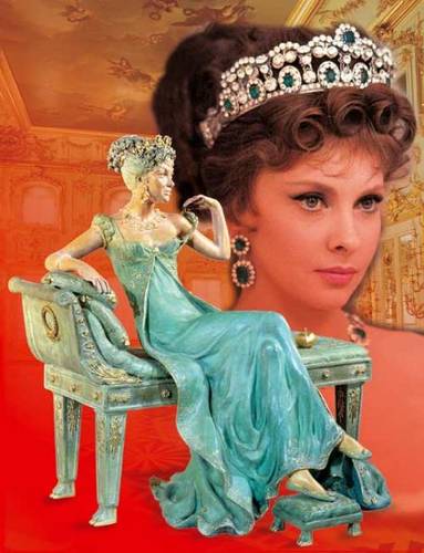 sculture di gina lollobrigida